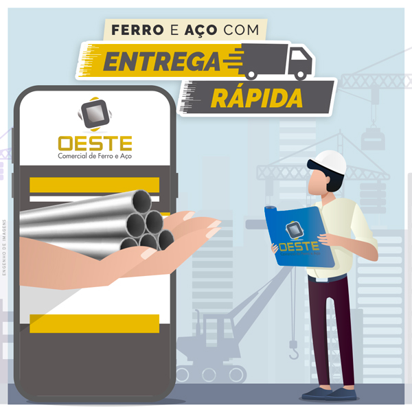 Ferro e aço entrega rápida Oeste Comercial de Ferro e Aço Viga